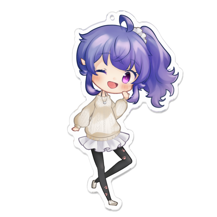 魔王のアクキー人類A - 100 x 100 (mm)