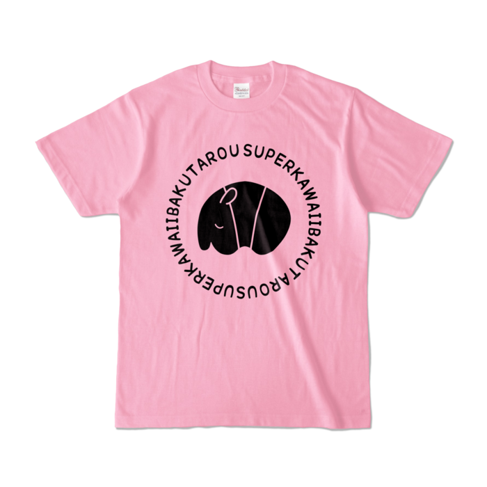 カラーTシャツ - S - ピーチ