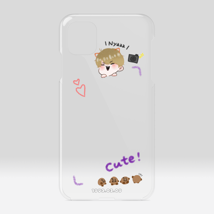 クリアiPhoneケース - iPhone11