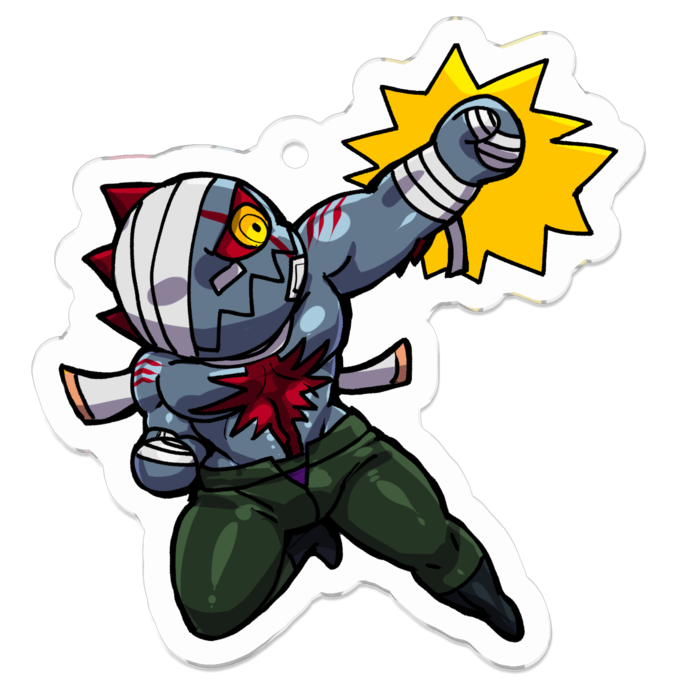 アクリルキーホルダー - 50 x 50 (mm)