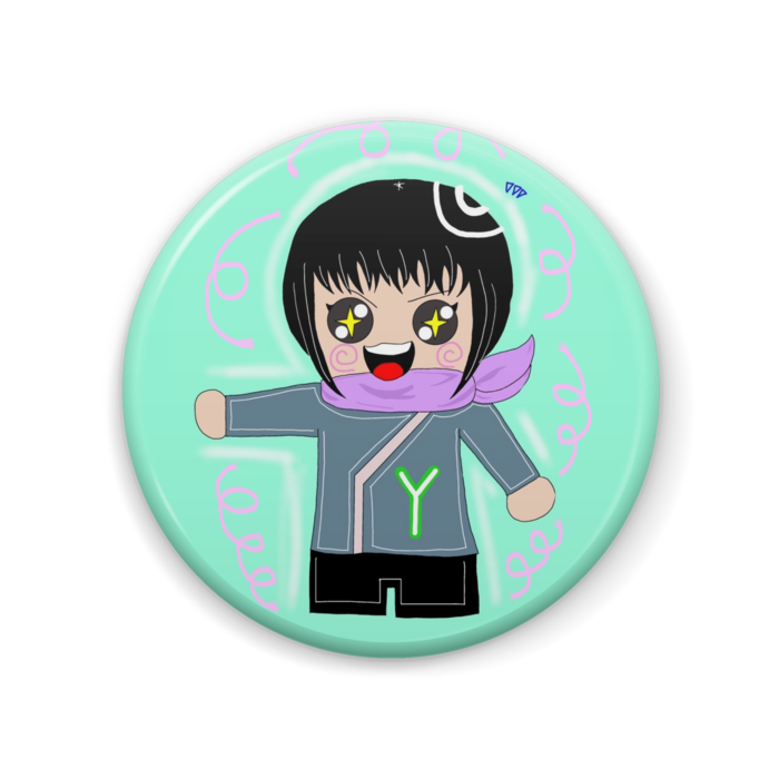 ゆなしんイラスト🌵缶バ【57mm】