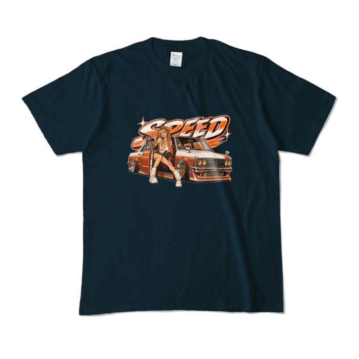 カラーTシャツ - M - ネイビー （濃色）