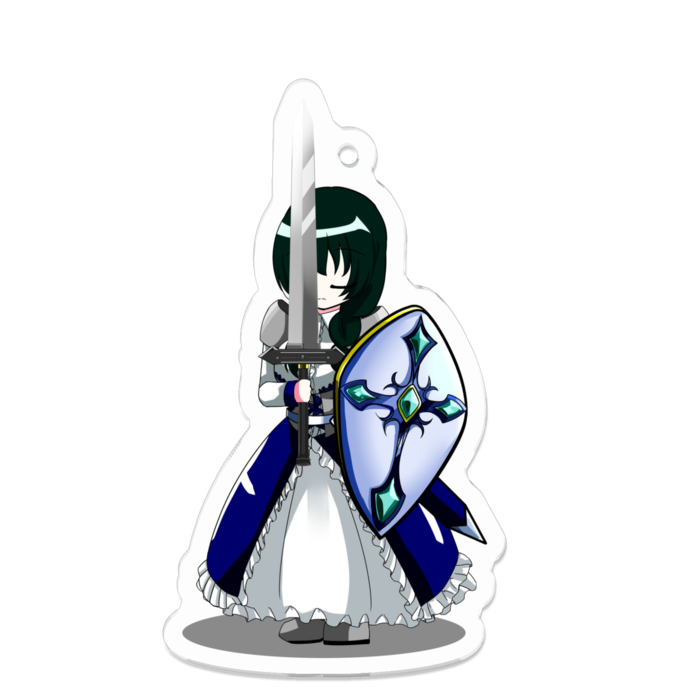 アクリルキーホルダー - 70 x 70 (mm)