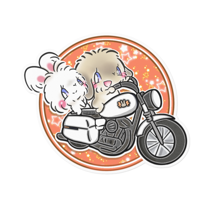 ステッカー - 160 x 160 (mm)