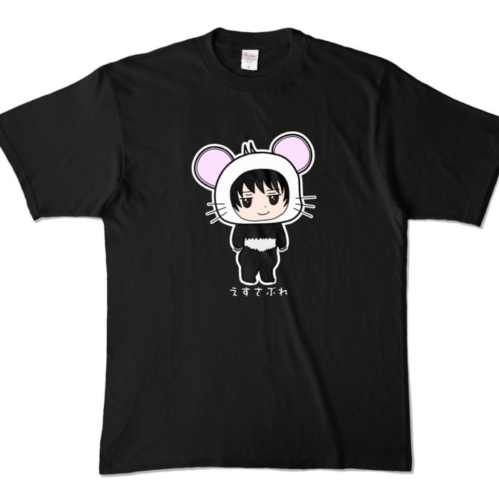 カラーTシャツ - XL - ブラック (濃色)