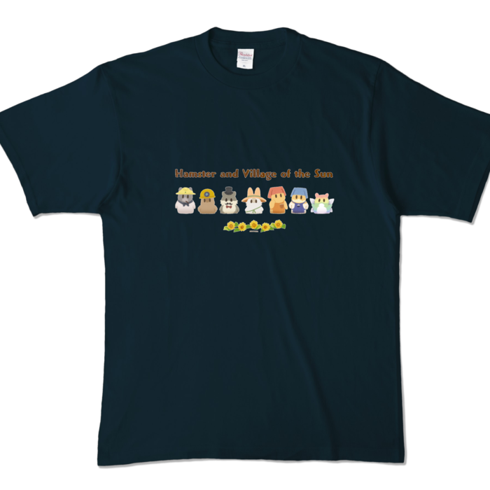 カラーTシャツ - XL - ネイビー (濃色)