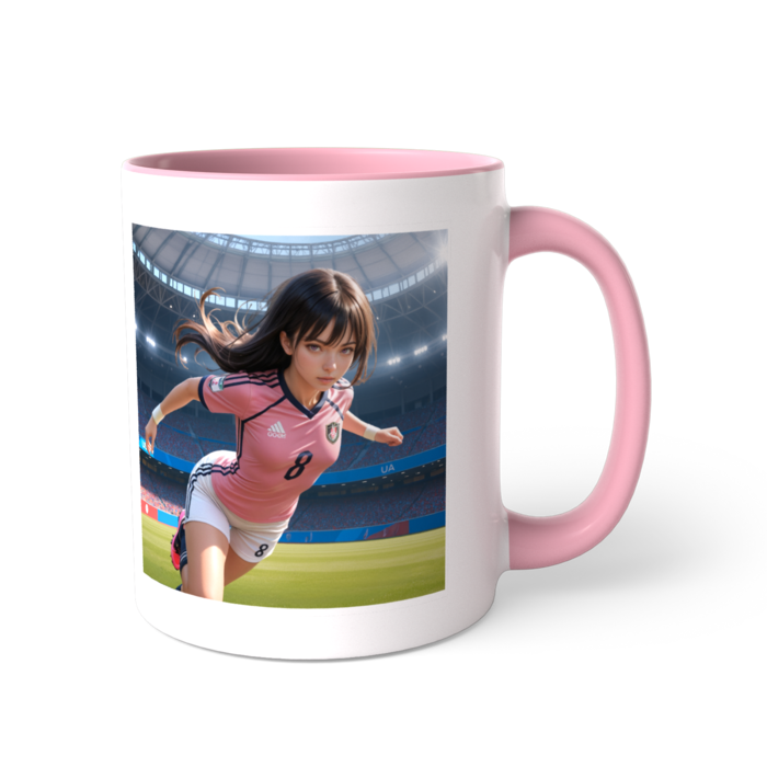 ツートンカラーマグカップ - 直径 8.2cm / 高さ 9.5cm