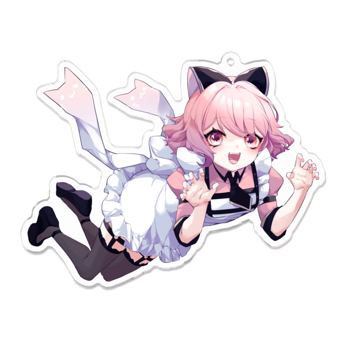 アクリルキーホルダー - 100 x 100 (mm)