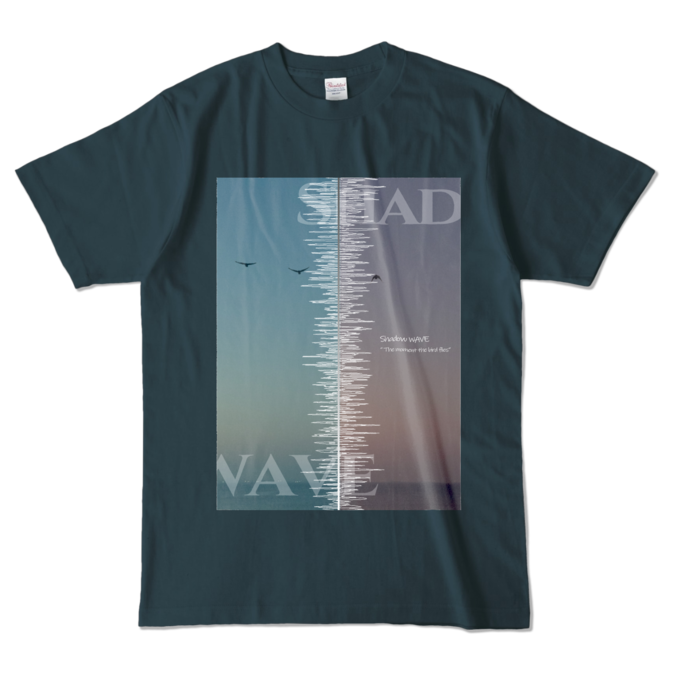 カラーTシャツ - L - デニム (濃色)