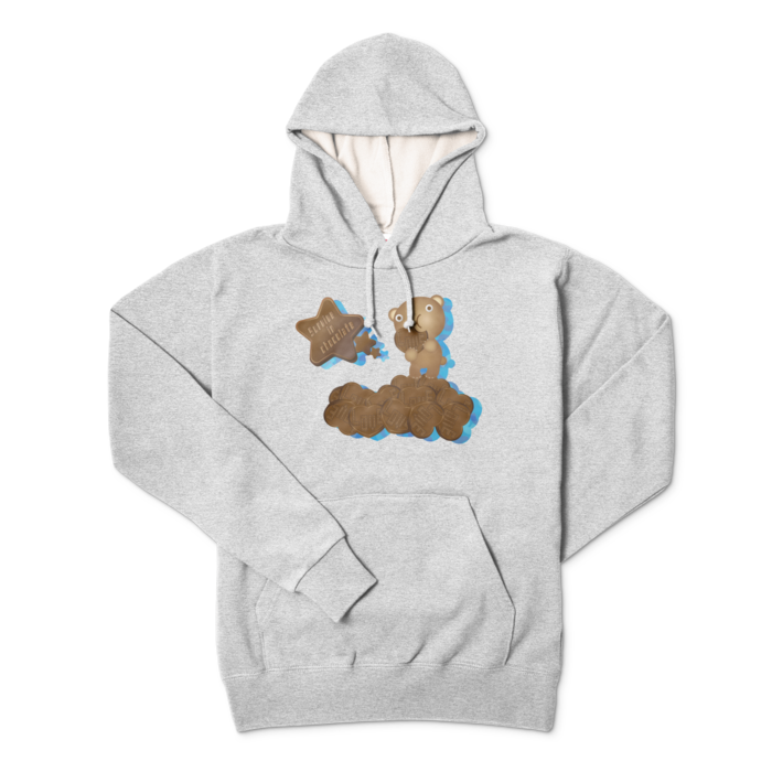 パーカー - L - 杢グレー