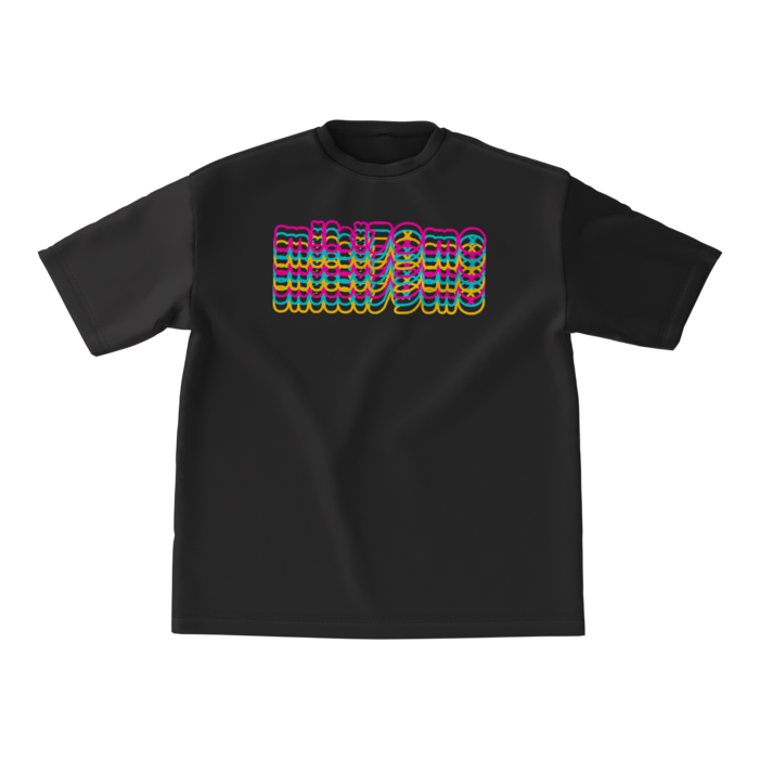 ビッグシルエットTシャツ - M - ブラック