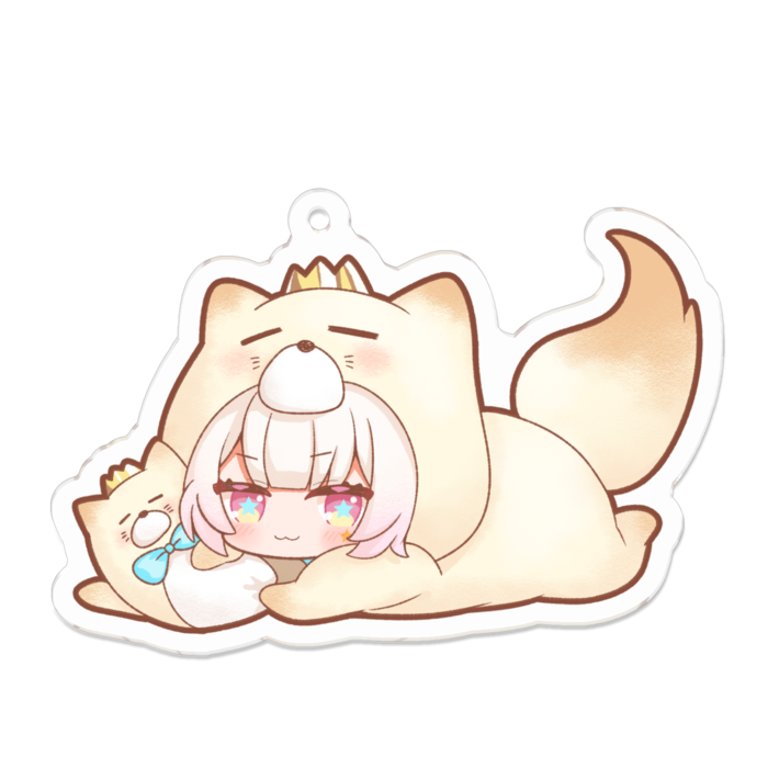 アクリルキーホルダー - 70 x 70 (mm)