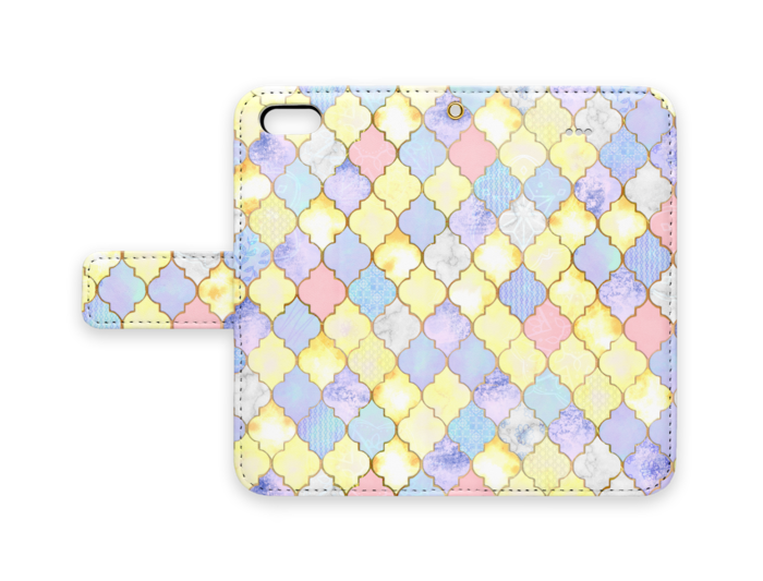 手帳型iPhoneケース - iPhone 5 / 5s / SE - ストラップ穴 あり
