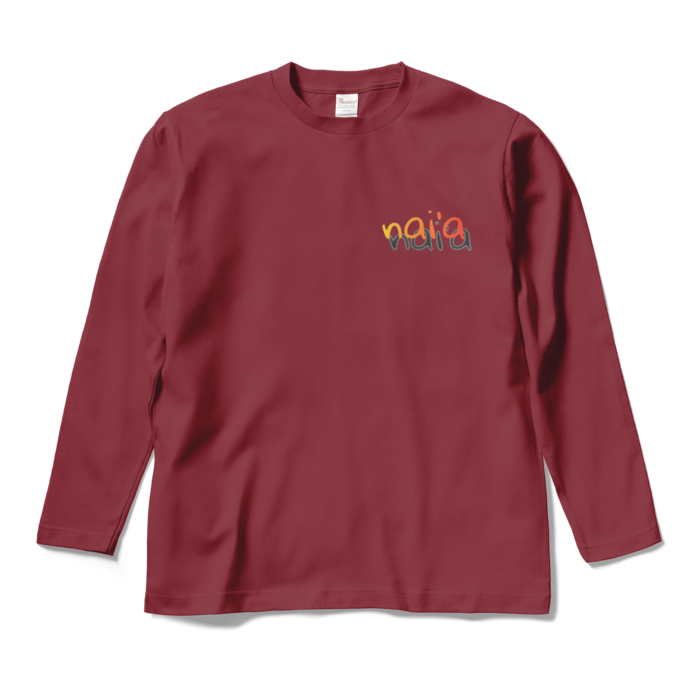 ロングスリーブTシャツ - M - バーガンディ