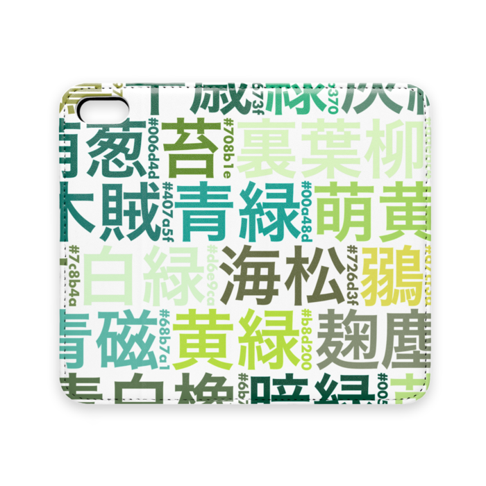 手帳型iPhoneケース（ベルトなし） - iPhone 5 / 5s / SE(第1世代) - ストラップ穴 なし