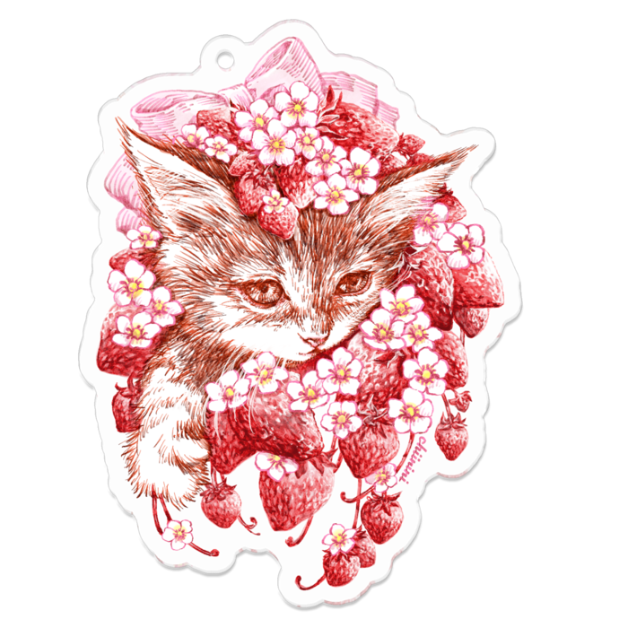 アクリルキーホルダー - 70 x 70 (mm)