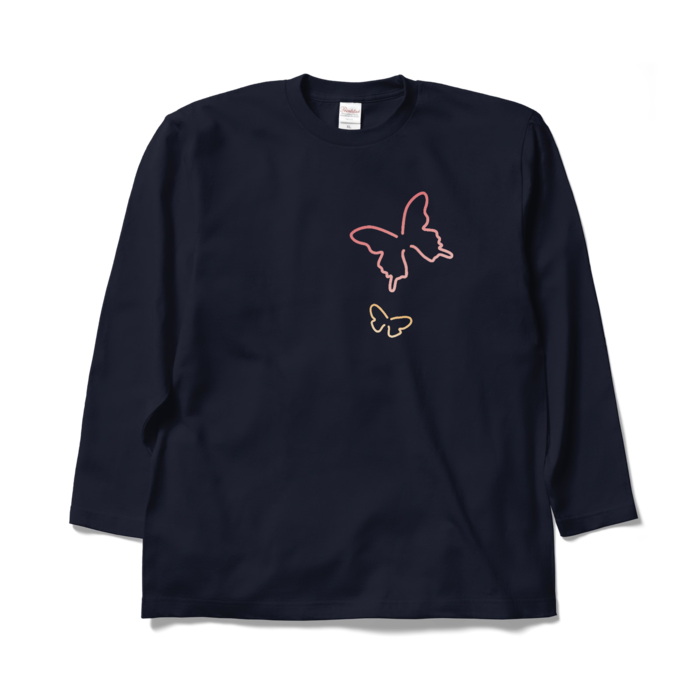 ロングスリーブTシャツ - XL - ネイビー