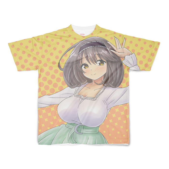 フルグラフィックTシャツ - S - 正面印刷のみ