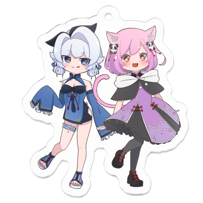 アクリルキーホルダー - 50 x 50 (mm)