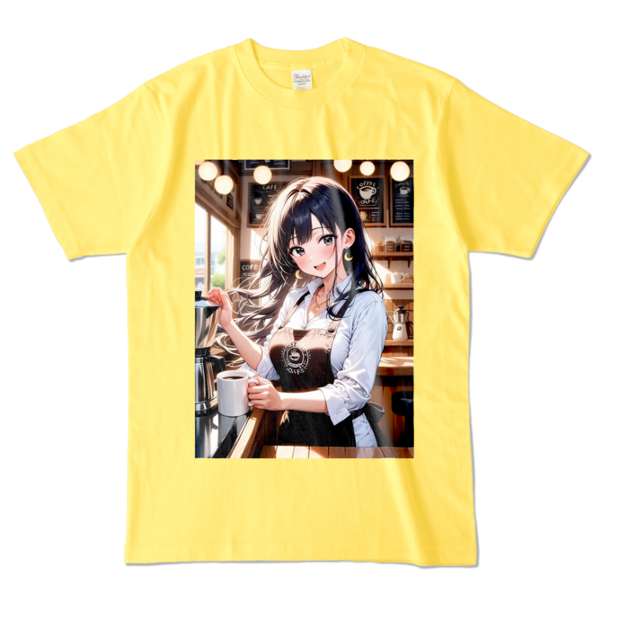 カラーTシャツ - L - イエロー （濃色）