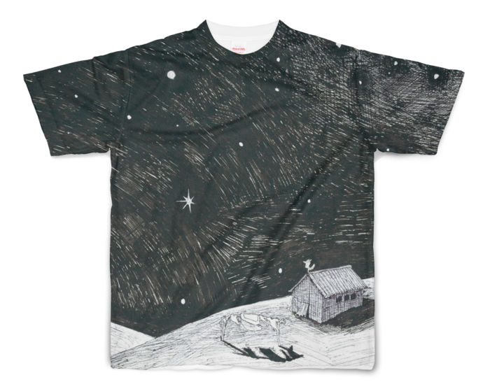 フルグラフィックTシャツ - S - 両面印刷