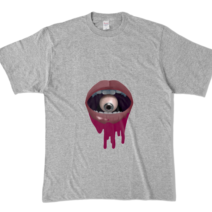 カラーTシャツ - XL - 杢グレー (濃色)