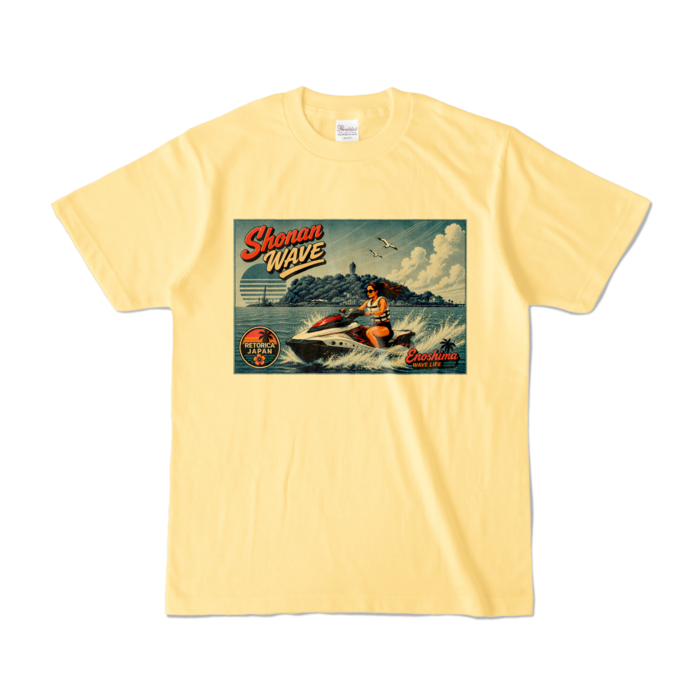 カラーTシャツ - S - ライトイエロー (淡色)