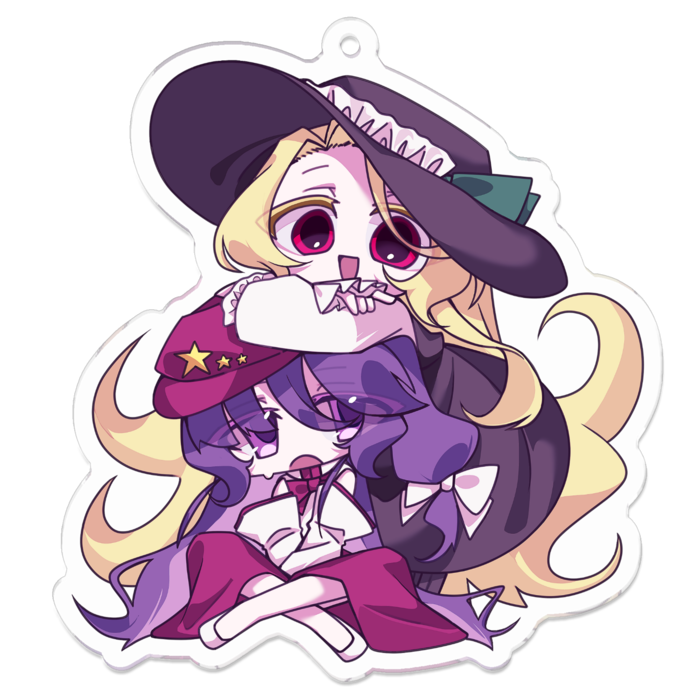 アクリルキーホルダー - 70 x 70 (mm)