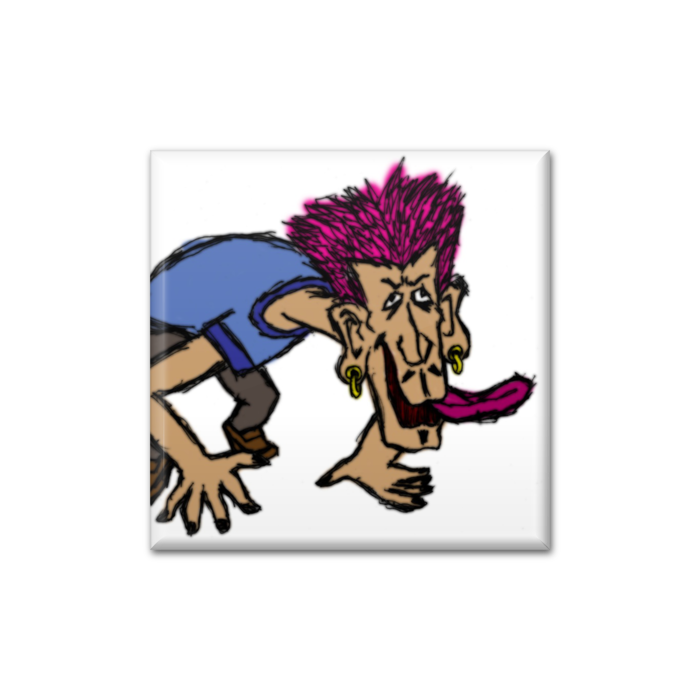 缶バッジ - 四角形40mm