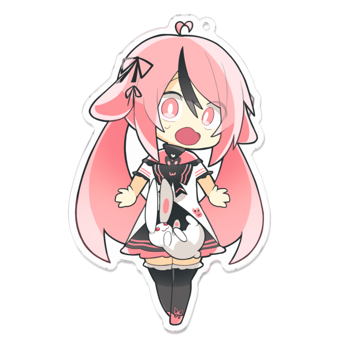 アクリルキーホルダー - 100 x 100 (mm)