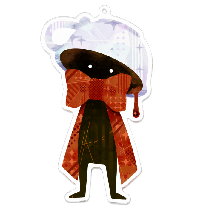 アクリルキーホルダー - 100 x 100 (mm)