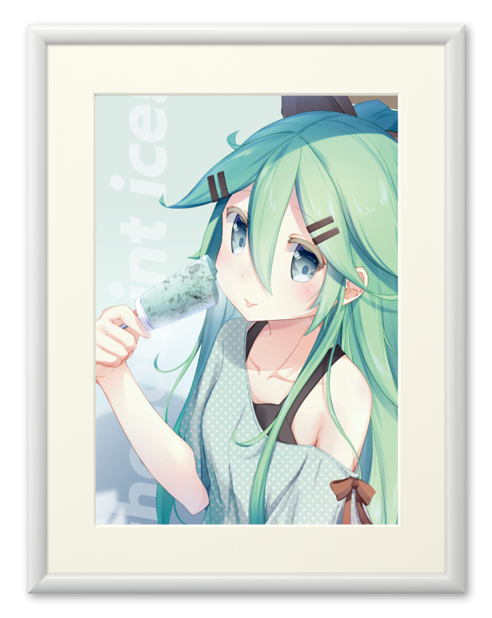A4サイズ (額色: ホワイト)