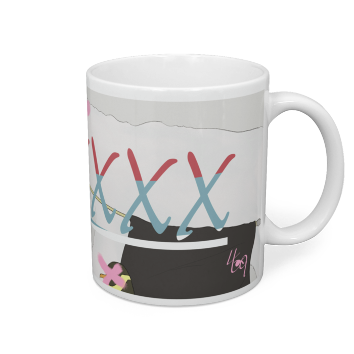 マグカップ - 直径 8 cm / 高さ 9.5 cm