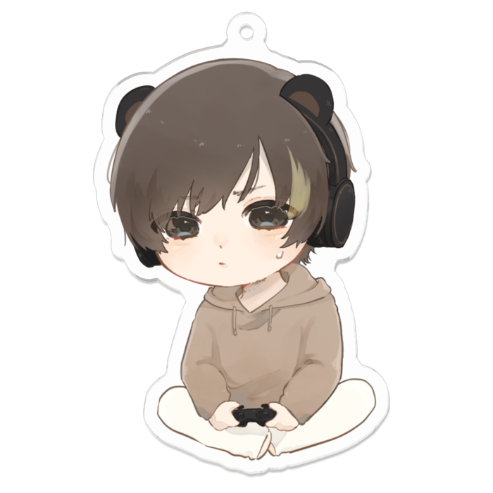 アクリルキーホルダー - 70 x 70 (mm)