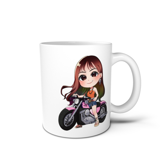 マグカップ - 直径 8 cm / 高さ 9.5 cm