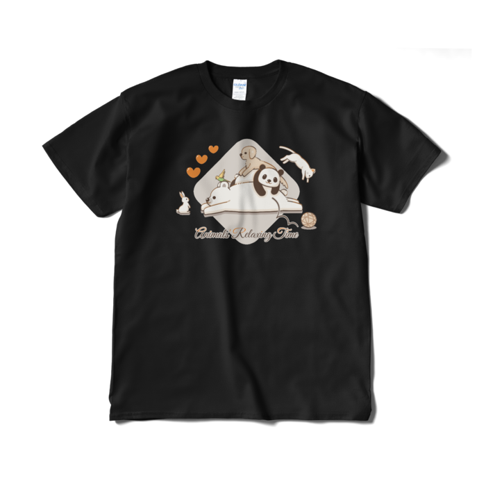 Tシャツ短納期　黒色　XL