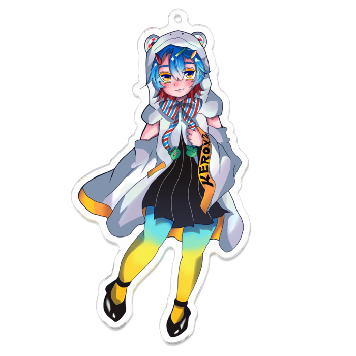 アクリルキーホルダー - 100 x 100 (mm)