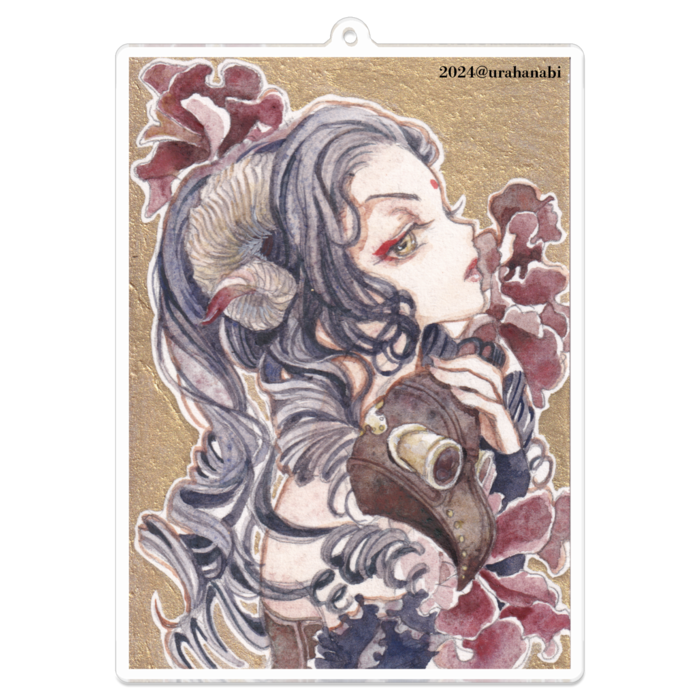 アクリルキーホルダー - 100 x 100 (mm)