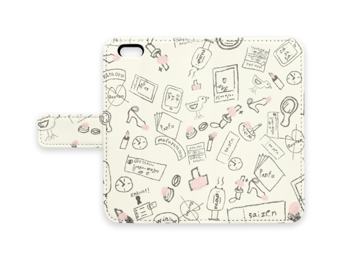 手帳型iPhoneケース - iPhone 6 / 6s - ストラップ穴 なし