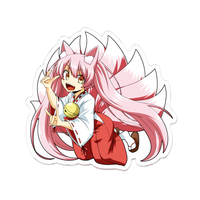 アクリルバッジ - 70 x 70 (mm)