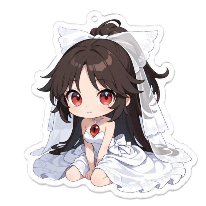 アクリルキーホルダー - 70 x 70 (mm)(キャラのみ)