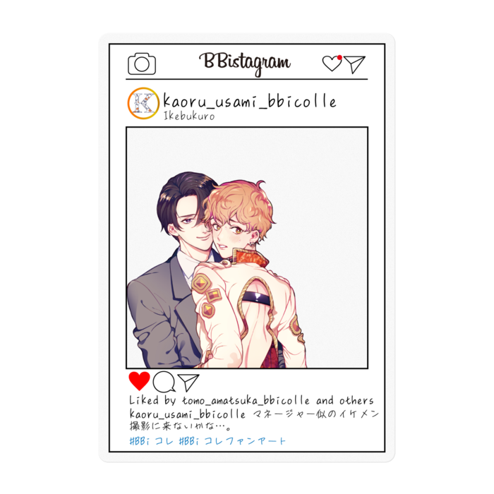 ステッカー - 100 x 100 (mm)