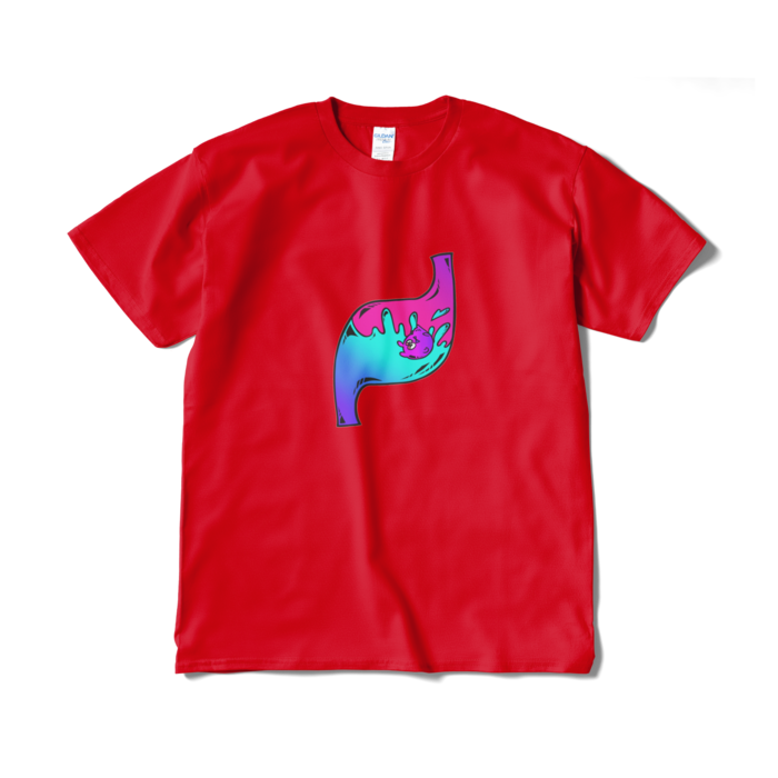 Tシャツ（短納期） - XL - レッド(4)