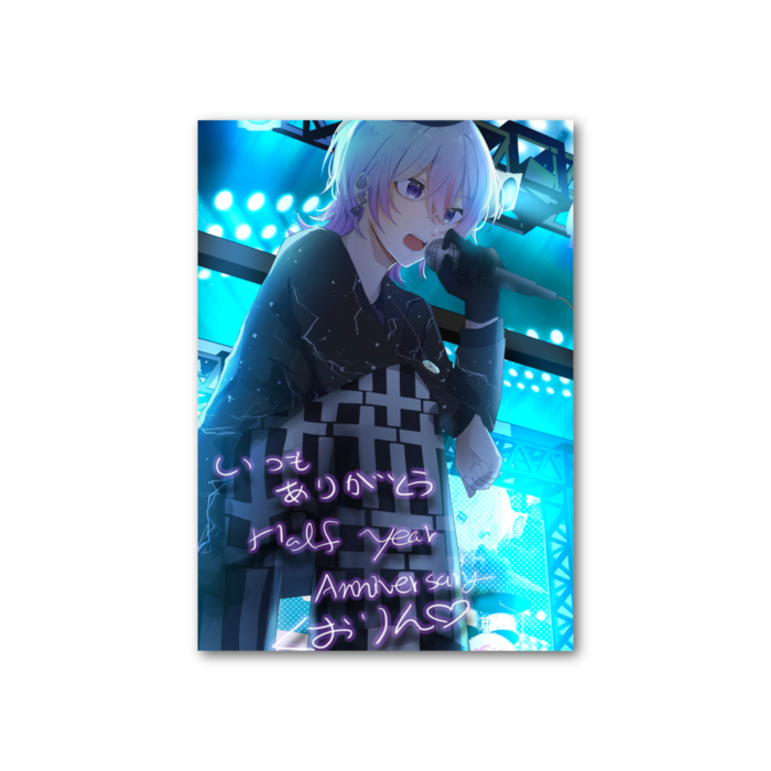 フォト風カード - 縦 - 片面