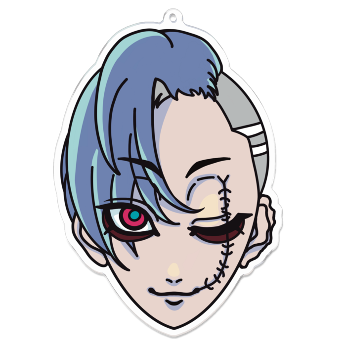 【イェーイくん】アクリルキーホルダー - 100 x 100 (mm)