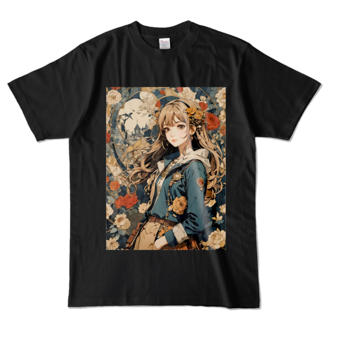 カラーTシャツ - L - ブラック (濃色)