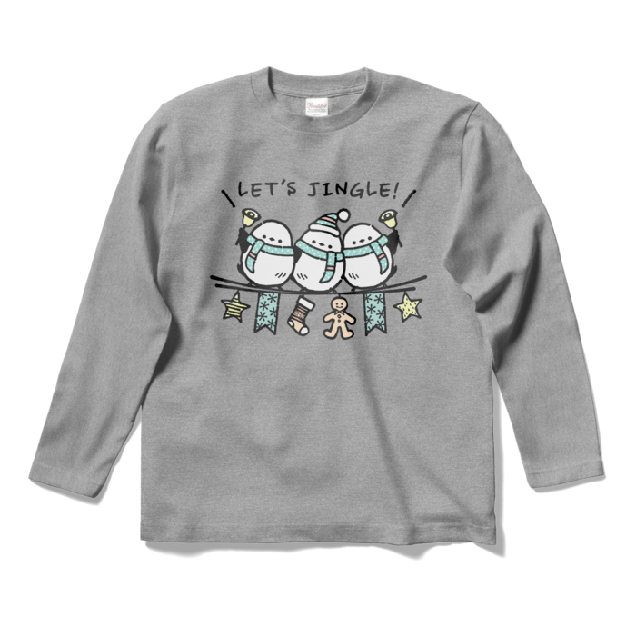 ロングスリーブTシャツ - S - 杢グレー