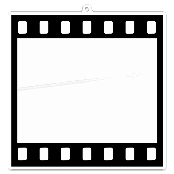 アクリルキーホルダー - 100 x 100 (mm)
