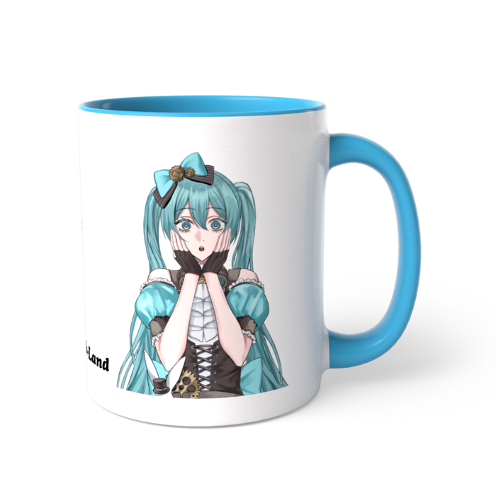 ツートンカラーマグカップ - 直径 8.2cm / 高さ 9.5cm