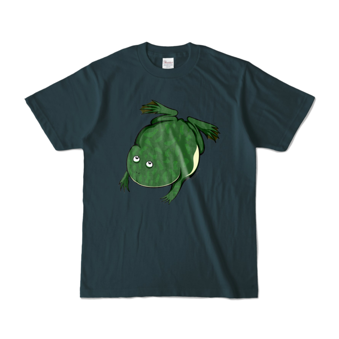 カラーTシャツ - S - デニム (濃色)